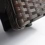 Outdoor Wicker Recliner Chair with 5.12 Cushions, Automatic Adjustable Patio Chaise Lounge Chairs, Aluminum Frame. UV Resistant and Rustless