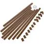 One-Cord Channel Cable Concealer - CMC-03 Cord Cover Wall Cable Management System - 125'' Cable Hider Raceway Kit for a Power Cord, Ethernet Cable, Speaker Wire - 8X L15.7in, W0.59in H0.4in, Brown One-Cord Channel Cable Concealer - CMC-03 Cord Cover Wall Cable Management System - 125'' Cable Hider Raceway Kit for a Power Cord, Ethernet Cable, Speaker Wire - 8X L15.7in, W0.59in H0.4in, Brown