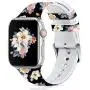 Lwsengme Compatible with Apple Watch Band 38mm 40mm 42mm 44mm,Soft Silicone Replacment Sport Bands Compatible with iWatch Series 6 5 4 3 2 1 SE(Camellia,38/40MM) Lwsengme Compatible with Apple Watch Band 38mm 40mm 42mm 44mm,Soft Silicone Replacment Sport Bands Compatible with iWatch Series 6 5 4 3 2 1 SE(Camellia,38/40MM)