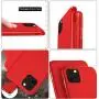 Magnetic Case for iPhone 11 Pro Max, Ultra Thin Magnetic Phone Case for Magnet Car Phone Holder with Invisible Built-in Metal Plate, Soft TPU Anti-Scratch Cover for iPhone 11Pro Max 6.5-Red