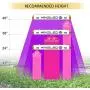 KingLED Reflector Series 1500W LED Grow Light Full Spectrum for Indoor Plants Veg and Flower
