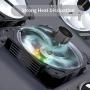 corpuwn 120mm Case Fan 12V 3 Pack RGB Fans for PC Case with RGB Controller, High Airflow LED Fan for Gaming Computer CPU Cooling Fan Addressable, Static Pressure for Computer Case & Liquid Radiator