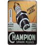 Tin Sign Garage Retro Spark Plug Parts Poster Metal Decoration Garage Bar Club Man Cave Wall Decoration 12x16 Inches Gift