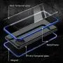 Anti-Spy Case for Samsung Galaxy Note 20, Jonwelsy 360 Degree Front and Back Privacy Tempered Glass Cover, Anti Peeping Screen, Magnetic Adsorption Metal Bumper for Samsung Galaxy Note 20 (Silver)