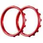 eXtremeRate Matte Chrome Red Accent Rings Accessories for Xbox One Elite, Elite Series 2 Controller, Replacement Parts Profile Switch Buttons for Xbox One Elite Controller - Pack of 2 eXtremeRate Matte Chrome Red Accent Rings Accessories for Xbox One Elite, Elite Series 2 Controller, Replacement Parts Profile Switch Buttons for Xbox One Elite Controller - Pack of 2