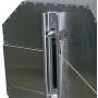 TITAN GREAT OUTDOORS BBQ Rotisserie Grill w/Roaster Spit and Glass Hood, 125 lbs.
