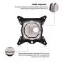 0.3mm CPU Water Block for Intel CPU Block,Heat Sink CPU Block Computer CPU Water Cooling Block Waterblock for Intel 775/ 115x/ 2011,Red Copper Base + Acrylic Cover + G1/4 Thread + 4 Pin LED Light 0.3mm CPU Water Block for Intel CPU Block,Heat Sink CPU Block Computer CPU Water Cooling Block Waterblock for Intel 775/ 115x/ 2011,Red Copper Base + Acrylic Cover + G1/4 Thread + 4 Pin LED Light