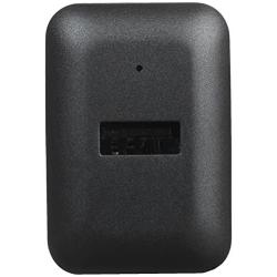 Amazon Basics One-Port USB Wall Charger for Phone, iPad, and Tablet, 12W - Black