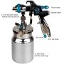SHININGEYES Professional HVLP Siphon Feed Spray Gun 1L Non-drip Paint Cup with Nozzle Tip Size 1.7mm