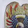 American Pride Embossed Metal Wall Decor Sign for Bar, Garage or Man Cave