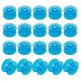 MiDube 20PCS Plastic Sewing Machine Bobbins for B-rother J-anome S-inger Front Loading Class 15 Machines Home Embroidery (Blue) MiDube 20PCS Plastic Sewing Machine Bobbins for B-rother J-anome S-inger Front Loading Class 15 Machines Home Embroidery (Blue)