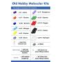 Organic Chemistry Model Kit (239 Pieces) - Molecular Model Student or Teacher Pack with Atoms, Bonds and Instructional Guide