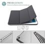 ProCase iPad 9.7 Case (Old Model) 2018 iPad 6th Generation / 2017 iPad 5th Generation Case - Ultra Slim Lightweight Stand Case with Translucent Frosted Back Smart Cover for iPad 9.7 Inch –Grey