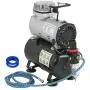 ZENY Pro 1/5 HP Airbrush Air Compressor Airbrushing Kit w/ 3L Tank and 6FT Hose Multipurpose for Spraying Cake Decorating Tattoo Nail Craft Painting ZENY Pro 1/5 HP Airbrush Air Compressor Airbrushing Kit w/ 3L Tank and 6FT Hose Multipurpose for Spraying Cake Decorating Tattoo Nail Craft Painting