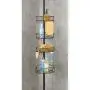 iDesign Twigz Metal Wire Rod Corner Shower, Adjustable 5-9 Pole and Baskets for Shampoo, Conditioner, Soap with Hooks for Razors, Towels, Tension Caddy iDesign Twigz Metal Wire Rod Corner Shower, Adjustable 5-9 Pole and Baskets for Shampoo, Conditioner, Soap with Hooks for Razors, Towels, Tension Caddy