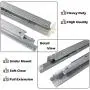 Gobrico Soft Close Under Mounting Drawer Slides 21'' Full Extension Concealed Drawer Glides 10Pair