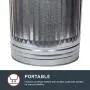 Behrens Galvanized Steel Trash Can, 31-Gallon Behrens Galvanized Steel Trash Can, 31-Gallon
