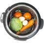 HapWay Steamer Rack Trivet with Heat Resistant Silicone Handles Compatible with Instant Pot 6 & 8 qt Accessories, Stainless Steel Steaming Rack Trivet Stand for Pressure Cooker HapWay Steamer Rack Trivet with Heat Resistant Silicone Handles Compatible with Instant Pot 6 & 8 qt Accessories, Stainless Steel Steaming Rack Trivet Stand for Pressure Cooker