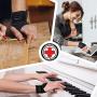 Doctor Developed Premium Copper Lined Wrist Support / Wrist Strap / Wrist Brace / Hand Support [Single] & Doctor Written Handbook— Suitable for both right and left hands