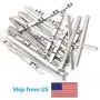 200PCS Aluminum & Adhesive Nose Strips for Face Mask, Mr Rex 90MM Metal Flat Nose Bridge Wire, Bendable Nose Pieces for Mask Sewing, Handmade DIY, Crafting (200) 200PCS Aluminum & Adhesive Nose Strips for Face Mask, Mr Rex 90MM Metal Flat Nose Bridge Wire, Bendable Nose Pieces for Mask Sewing, Handmade DIY, Crafting (200)