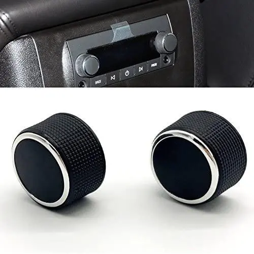 Kerman 2 PC Rear Radio Audio Volume Control Knob Dial Tuner for 07-13 Chevy Tahoe Chevrolet Silverado GMC Acadia Sierra Denali Yukon GM 22912547 Radio Repair Kit Replacement Button. Kerman 2 PC Rear Radio Audio Volume Control Knob Dial Tuner for 07-13 Chevy Tahoe Chevrolet Silverado GMC Acadia Sierra Denali Yukon GM 22912547 Radio Repair Kit Replacement Button.
