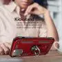 CoverON Metal Ring Holder Kickstand Resistor Series for iPhone 11 Pro Max Case (2019), Red