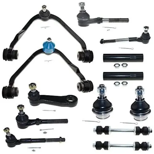 MILLION PARTS 13 Pcs Front Lower Upper Control Arm Ball Joints Outer Inner Tie Rod End Link Sway Bar Suspension Kit K8726 K8728 K8695 K8772 K8700 K8772 MILLION PARTS 13 Pcs Front Lower Upper Control Arm Ball Joints Outer Inner Tie Rod End Link Sway Bar Suspension Kit K8726 K8728 K8695 K8772 K8700 K8772
