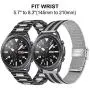 TRUMiRR Band Sets for Samsung Galaxy Watch 3 45mm / Galaxy Watch 46mm / Gear S3, 22mm Solid Stainless Steel Metal Watchband + Mesh Loop Strap Quick Release for Garmin Vivoactive 4 45mm Smartwatch TRUMiRR Band Sets for Samsung Galaxy Watch 3 45mm / Galaxy Watch 46mm / Gear S3, 22mm Solid Stainless Steel Metal Watchband + Mesh Loop Strap Quick Release for Garmin Vivoactive 4 45mm Smartwatch