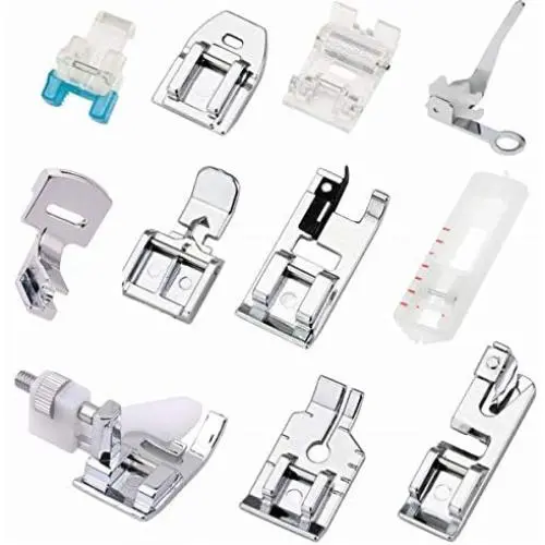 YEQIN 11 Pcs Sewing Machine Presser Feet Set for Low Shank Snap-On Sewing Machine Singer, Brother, Janome, Babylock, Kenmore, Euro-Pro, White, Juki, New Home Sewing Machines YEQIN 11 Pcs Sewing Machine Presser Feet Set for Low Shank Snap-On Sewing Machine Singer, Brother, Janome, Babylock, Kenmore, Euro-Pro, White, Juki, New Home Sewing Machines