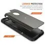 iPhone 8 Case, Trianium Protanium Apple iPhone 8 Case (2017) with Heavy Duty Protection/Shock Absorption/Dual Layer TPU + Rigid Back Armor/Scratch Resistant/Reinforced Corner Frame -Gunmetal