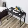 Writing Computer Desk Modern Simple Study Desk Industrial Style Folding Laptop Table for Home Office Notebook Desk Black Writing Computer Desk Modern Simple Study Desk Industrial Style Folding Laptop Table for Home Office Notebook Desk Black
