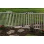 Zippity Outdoor Products ZP19038 Baskenridge Fence Gate, White