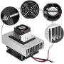 DIY Refrigeration Semiconductor, DC12V Thermoelectric Cooling System, Conduction Module, Radiator, Fan, XH-X200