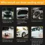 VUAOHIY Door Rubber Seal Strip Trim Seal with Side Bulb for Cars,Trucks, Boats, RVs and Home Applications, Car Door Weather Striping (20Ft) VUAOHIY Door Rubber Seal Strip Trim Seal with Side Bulb for Cars,Trucks, Boats, RVs and Home Applications, Car Door Weather Striping (20Ft)