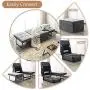 Vonanda Ottoman Folding Chair Bed, Modern Velvet Sleeper Sofa Multi-Position Convertible Couch Lounger Guest Bed with Pillow for Small Space, Velvet Gray Vonanda Ottoman Folding Chair Bed, Modern Velvet Sleeper Sofa Multi-Position Convertible Couch Lounger Guest Bed with Pillow for Small Space, Velvet Gray