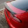Dawn Enterprises STINGER18-FM Custom Style Flush Mount Spoiler Compatible with Kia Stinger - High Chroma Red (H4R)