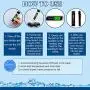 Water Tester Digital TDS Meter, EC Meter, PPM Meter and Temp Meter,0-9999 ppm, Portable Water Quality Tester Suitable for Home ATC Drinking Water, Spa, Aquarium Water Tester Digital TDS Meter, EC Meter, PPM Meter and Temp Meter,0-9999 ppm, Portable Water Quality Tester Suitable for Home ATC Drinking Water, Spa, Aquarium