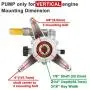YAMATIC Max 3000 PSI 2.4 GPM Pressure Washer Pump Vertical 7/8'' Shaft OEM & Replacement Pump for Power Washer with Spray Nozzle Tips