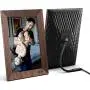 Nixplay Smart Digital Picture Frame 10.1 Inch Wood-Effect - Share Video Clips and Photos Instantly via E-Mail or App Nixplay Smart Digital Picture Frame 10.1 Inch Wood-Effect - Share Video Clips and Photos Instantly via E-Mail or App
