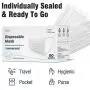 WeCare Disposable Face Mask Individually Wrapped - 50 Pack, White Masks 3 Ply WeCare Disposable Face Mask Individually Wrapped - 50 Pack, White Masks 3 Ply