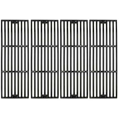 Hongso PCE051 Porcelain Coated Cast Iron Grill Cooking Grid Grates Replacement for Chargriller Gas Grill Models 2121, 2123, 2222, 2828, 3001, 3030, 3725, 4000, 5050, 5252, 5650, Sold as a Set of 4 Hongso PCE051 Porcelain Coated Cast Iron Grill Cooking Grid Grates Replacement for Chargriller Gas Grill Models 2121, 2123, 2222, 2828, 3001, 3030, 3725, 4000, 5050, 5252, 5650, Sold as a Set of 4