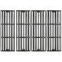 Hongso PCE051 Porcelain Coated Cast Iron Grill Cooking Grid Grates Replacement for Chargriller Gas Grill Models 2121, 2123, 2222, 2828, 3001, 3030, 3725, 4000, 5050, 5252, 5650, Sold as a Set of 4