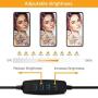 Amada Webcam Light Stand for Live Stream, Selfie Ring Light with Webcam Mount for Logitech C925e, C922x, C930e,C922,C930,C920,C615,Brio 4K-AMWS01