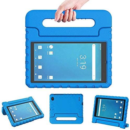 LTROP Onn 7 Inch Tablet Case, Surf Onn 7 Tablet Case, Shockproof Handle Stand Child Proof Case for Walmart Onn 7'' Tablet Android 2020/ 2019 ( Model: 100005206/ 100015685 ) - Blue