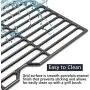 Hongso 19 1/4 Inch Porcelain Cast Iron Grill Grate Cooking Grid Replacement for Charmglow 810-7450-S, 810-8530-F/S, Nexgrill 720-0511 20-0336, Aussie, Kenmore, Jenn-Air, Weber Genesis Series, PCB152 Hongso 19 1/4 Inch Porcelain Cast Iron Grill Grate Cooking Grid Replacement for Charmglow 810-7450-S, 810-8530-F/S, Nexgrill 720-0511 20-0336, Aussie, Kenmore, Jenn-Air, Weber Genesis Series, PCB152