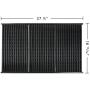 Music City Metals 53073 Porcelain Steel Cooking Grid Replacement for Gas Grill Models Charbroil 463434313 and Charbroil 463436813, Set of 3