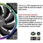 Pccooler 120mm Single Fan Moonlight Series, 3-PIN RGB LED Computer Case Fan - PWM PC Cooling Fan - Dual Light Loop Quiet Fan/Multiple Light Modes for PC Cases (Only PC-3M120 Replacement Fan) Pccooler 120mm Single Fan Moonlight Series, 3-PIN RGB LED Computer Case Fan - PWM PC Cooling Fan - Dual Light Loop Quiet Fan/Multiple Light Modes for PC Cases (Only PC-3M120 Replacement Fan)
