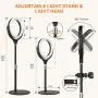 Selfie Ring Light for Laptop Computer,Yoozon LED Desk Ring Light with Adjustable Phone Holder&Metal Stand for Video Conference Lighting,Zoom Call Meeting,Webcam Chat,Makeup,Live Streaming,YouTube Selfie Ring Light for Laptop Computer,Yoozon LED Desk Ring Light with Adjustable Phone Holder&Metal Stand for Video Conference Lighting,Zoom Call Meeting,Webcam Chat,Makeup,Live Streaming,YouTube