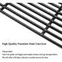 Votenli C6505A(3-Pack) Cast Iron Cooking Grid Grates Replacement for Chargriller 2121, 2123, 2222, 2828, 3001, 3008, 3030, 3725, 4000, 4208, 5050, 5072, 5252, 5650, 9020 Votenli C6505A(3-Pack) Cast Iron Cooking Grid Grates Replacement for Chargriller 2121, 2123, 2222, 2828, 3001, 3008, 3030, 3725, 4000, 4208, 5050, 5072, 5252, 5650, 9020