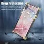 Square Case Compatible iPhone Xs iPhone X Case Modern Marble Luxury Elegant Soft TPU Shockproof Protective Metal Decoration Corner Back Cover iPhone XS/X/10 Case 5.8 Inch